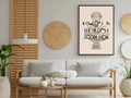 Comfort is the worst addiction - Marcus Aurelius Quote Wall Art | Digital Download